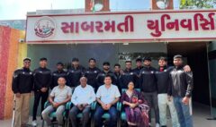 Kabaddi Team Participated in AIU West Zone