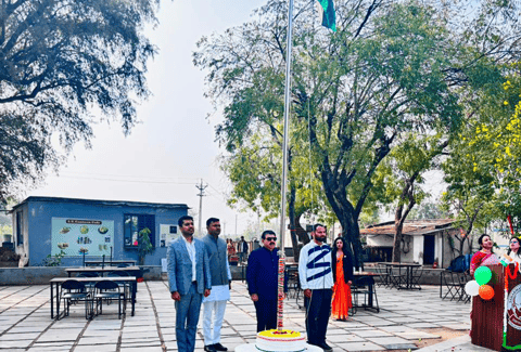 Sabarmati University Celebrated the 77th Republic Day